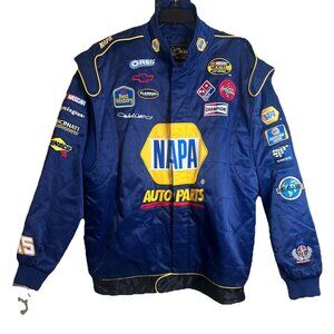 Michael Waltrip Signed Jacket Men's Size XL Chase Authentics Driver's Line